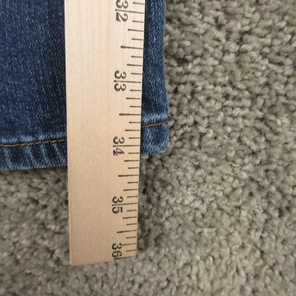Levis Jeans Mens 36x36 Blue 569 Loose Straight Faded Whisker Baggy Denim Pants